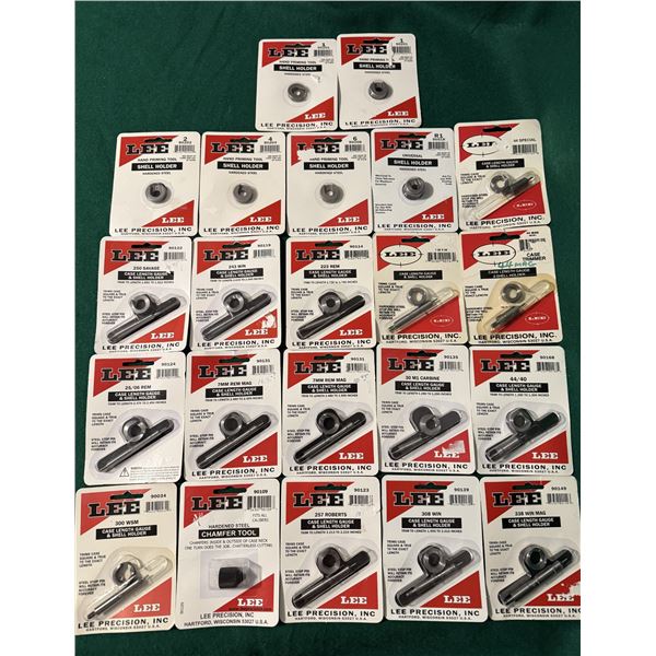 Lee Precision Gauge & Shell Holder Large Lot