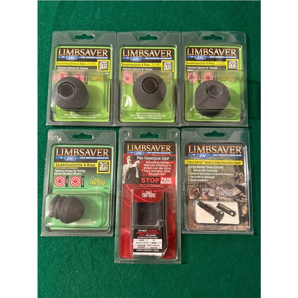 Limbsaver X-Rings, Sights and Grip Lot