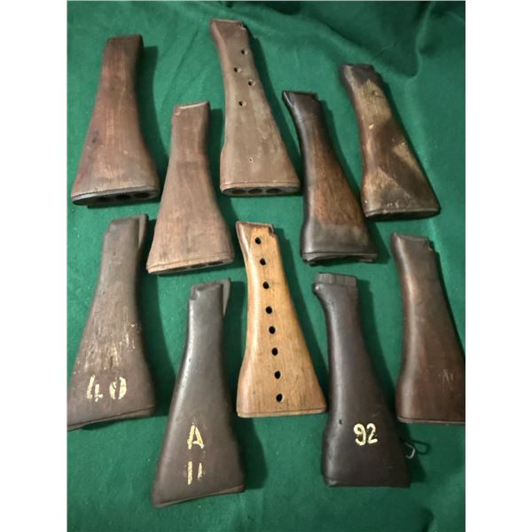 FN FAL Military Rifle Buttstocks Pattern Surplus Lot