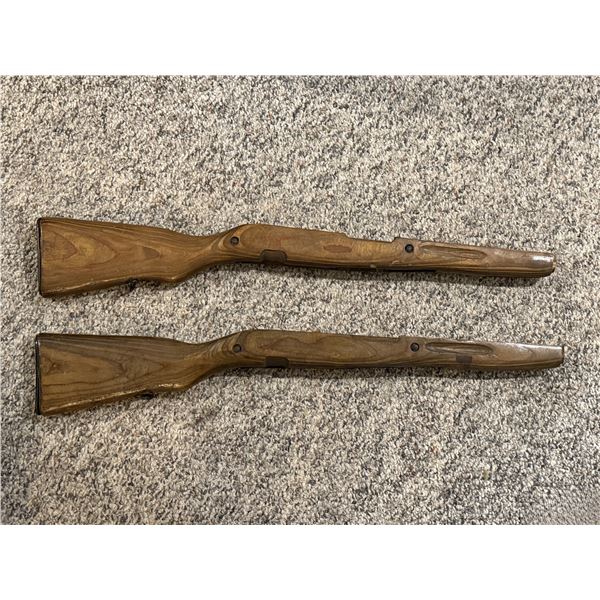 SKS Wood Rifle Stocks 2pcs Military Surplus