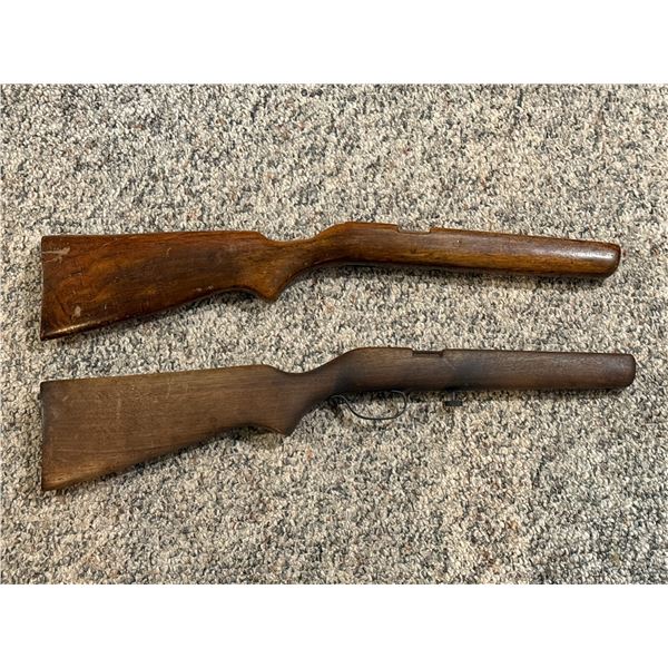 Cooey .22 Rimfire Single Shot Wood Rifle Stocks (2 pcs)