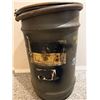 Image 2 : Vintage Military Surplus Metal Drum Container