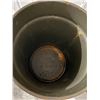 Image 7 : Vintage Military Surplus Metal Drum Container
