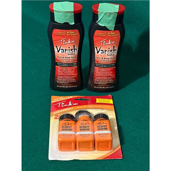 Tink's Vanish Hunting Hair & Body Soap and Scent Bombs