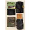 Image 1 : Multi Caliber Rifle Cartridge Holders and Bayonet Frog Lot