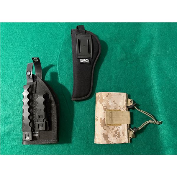Firearm and Ammo Holders Lot