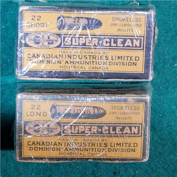 CIL .22 Short & .22 Long Super Clean Collector Ammo