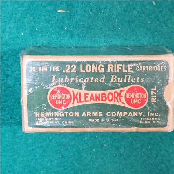 Remington .22 Long Rifle Kleanbore Collectible Ammo