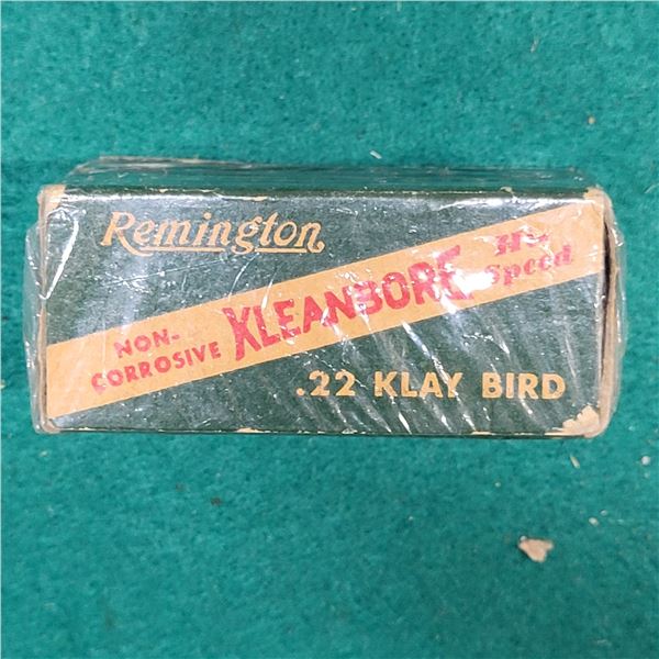 .22 Kay Bird Remington Collectible Ammo
