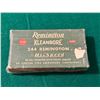 Image 1 : 244 Remington 90 Gr Pointed Soft Point Cartridges in Collector's Box