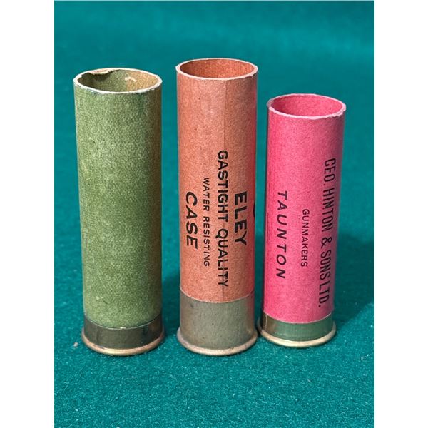 Vintage Paper Shotgun Shells Lot