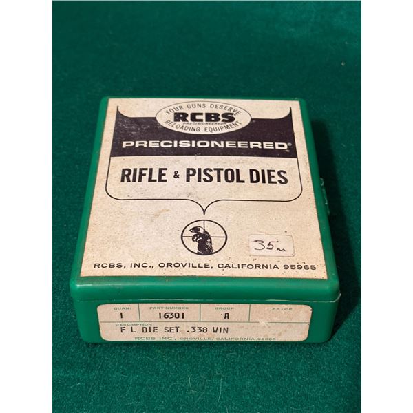 .338 WIN RCBS FL Die Set