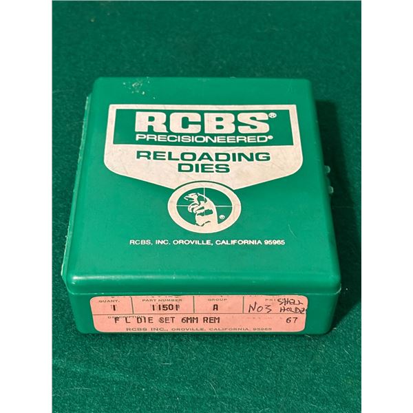 6mm REM RCBS FL Die Set