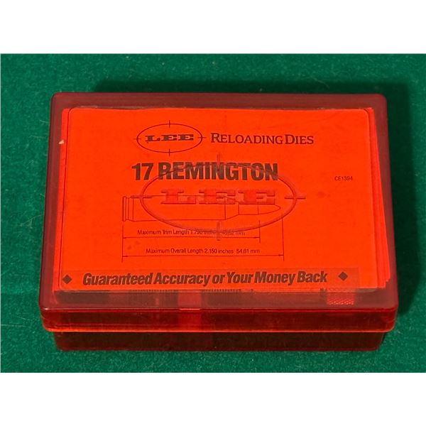 17 Remington Lee Reloading Dies