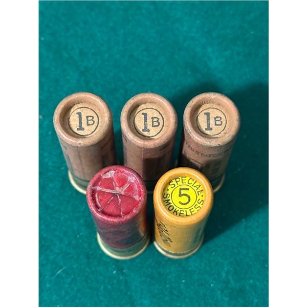 Vintage Paper Shotgun Shells