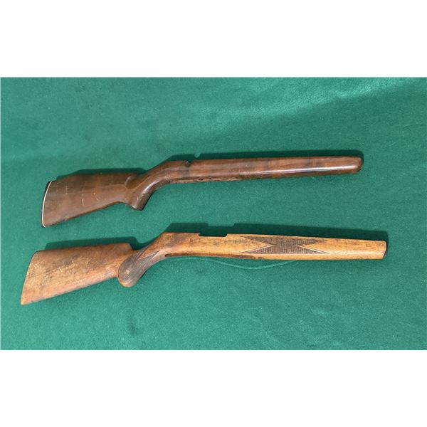 .22 Caliber Vintage Wooden Rifle Stocks
