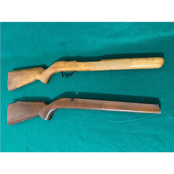 .22 Caliber Vintage Wooden Rifle Stocks