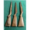 Image 5 : Vintage Wooden Rifle Stocks - Set of 3