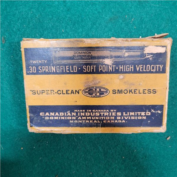 .30 Govt (30-06) Dominion and Western Collectible  Ammo