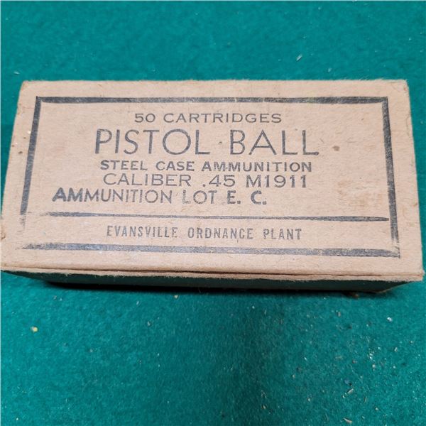 .45 1911 Military Ball Ammo
