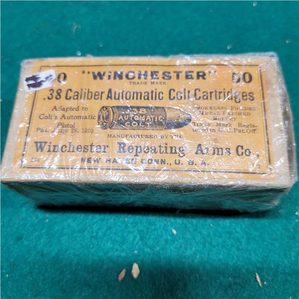 .38 Automatic Colt Collectible Winchester Ammo