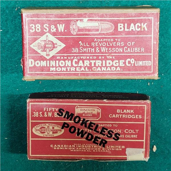 Dominion .38 Smith & Wesson Centerfire & .38 Smith & Wesson Blanks