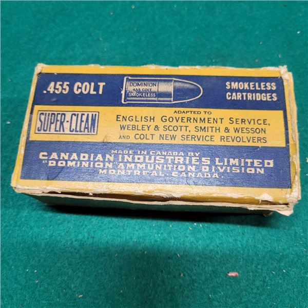 .455 Colt Collectible Dominion Ammo
