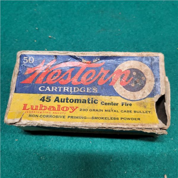 .45 Automatic Western Ammo