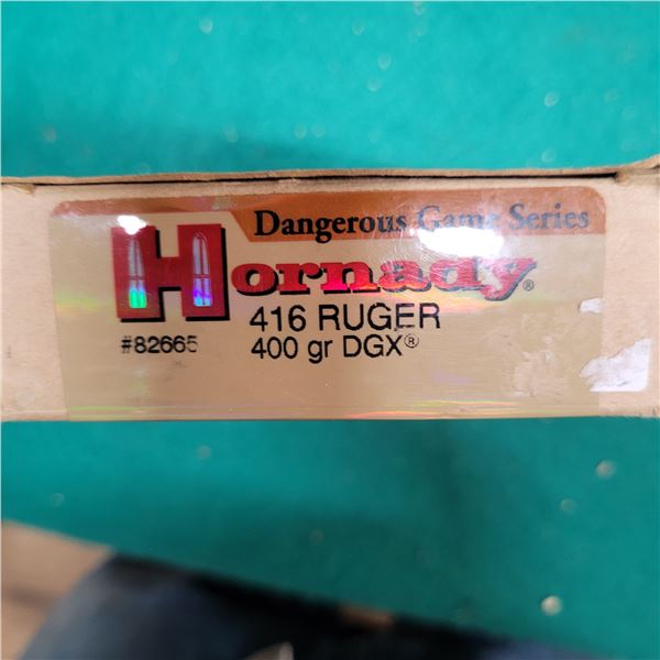 .416 Ruger Hornady Ammo