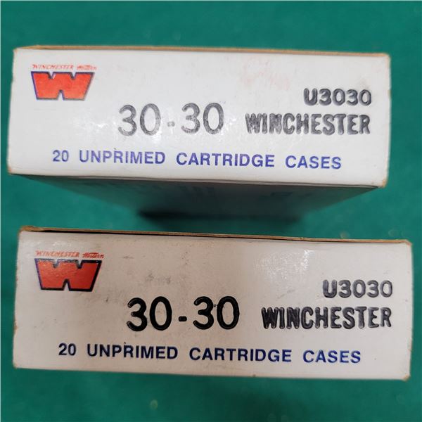 30-30 Unprimed Winchester Cases