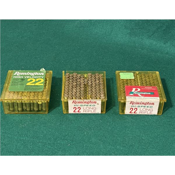 .22 Remington Highspeed Factory Ammunition