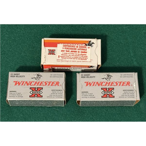 22 Short Winchester Super X Factory Ammo