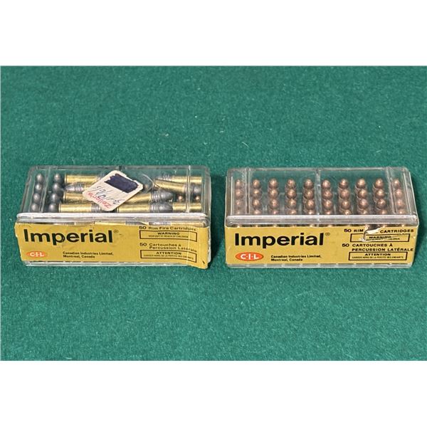22 Long and Short Imperial Factory Ammo