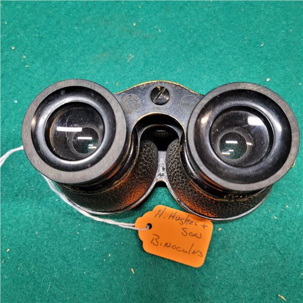 H. Hughes & Sons Binoculars  Collectible Made In London