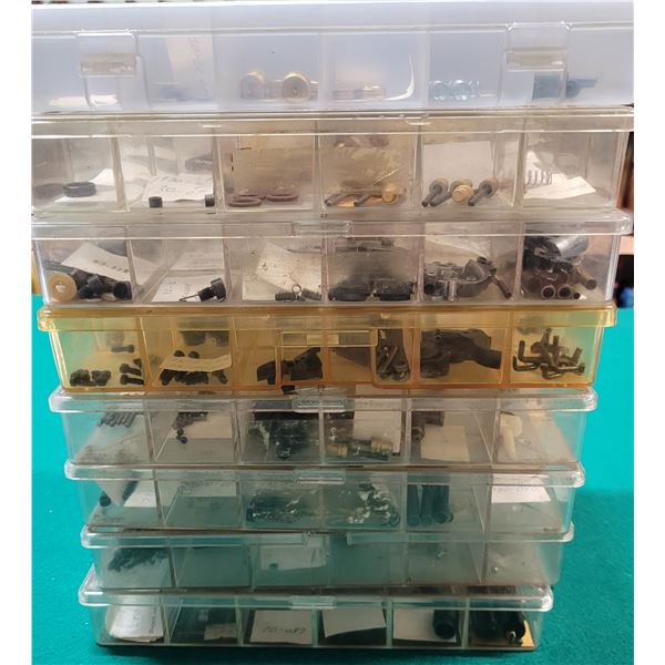 8 Containers of AIR Gun Parts