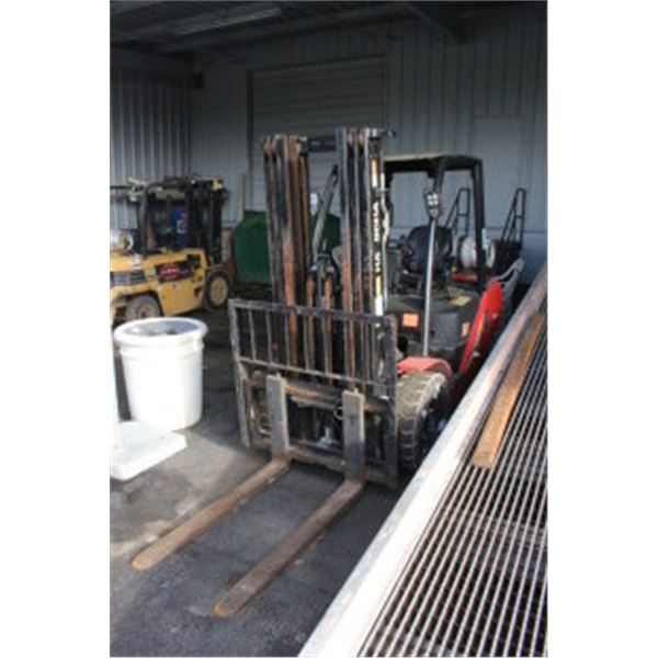 Hangcha  #CPYD30  6K Lb. Cap LP, Air Tire Forklift w/Triple Mast