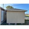 Image 3 : 10'  X  12'  X  8'  Tall Skid Mount Shed w/Door, Windows, Insulated
