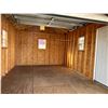 Image 5 : Approx.  12'  X  166'  X  10'T Skid Mount Building w/Roll Up Door, Windows
