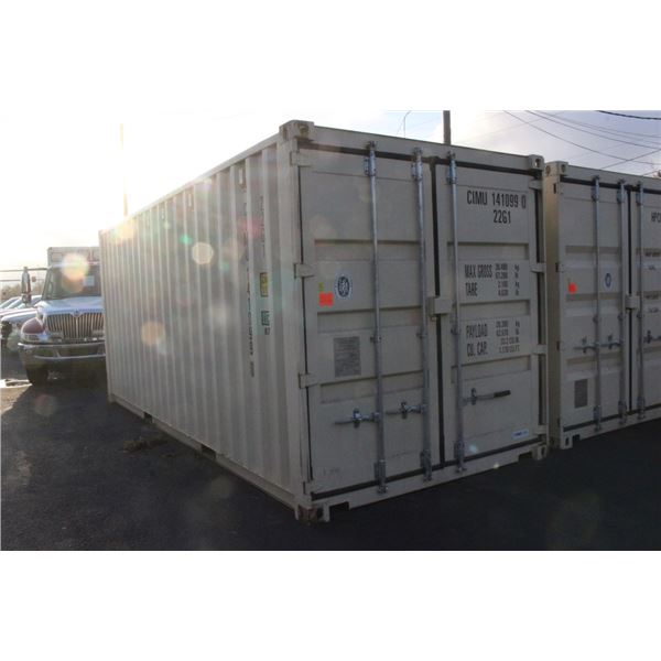 2025  8'  X  8'  X  20'  Beige Shipping Container - New Condition