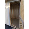 Image 5 : Beige/Gray  6'  X  8'  X  8'  Skid Mount Shed w/Door, Window