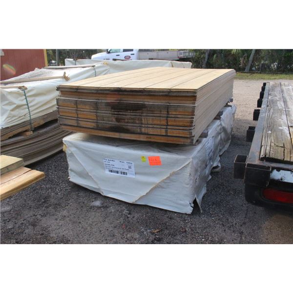 3/4 Channel Panels Stack  4'  X  8'  - 82