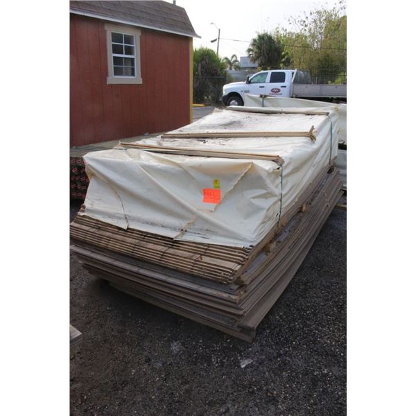 4'  X  8'  3/8 Grooved Panels Asst. - 70