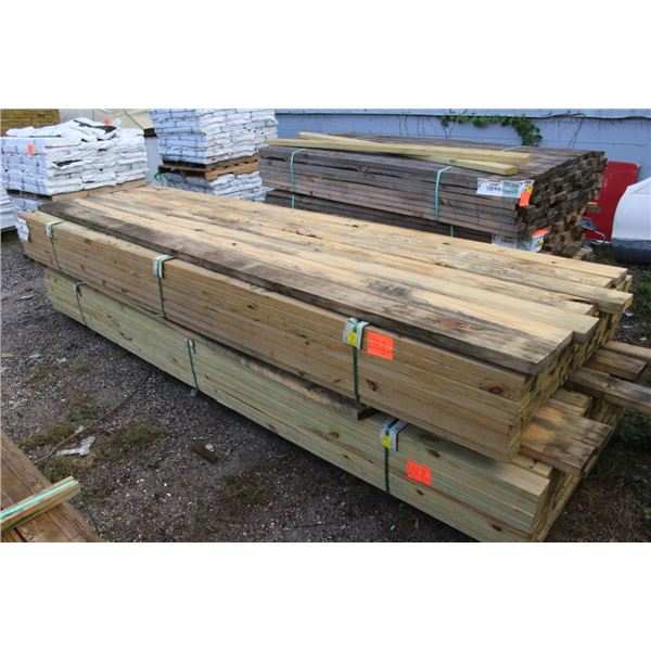 2'  X  4'  X  12'  Planks - 104,  2'  X  6'  X  12'  - 7