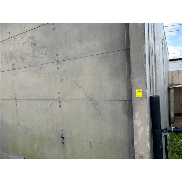 Alum  8'  X  20'  X  9' T  Truc Box Storage Unit w/Shelving, Light Location -