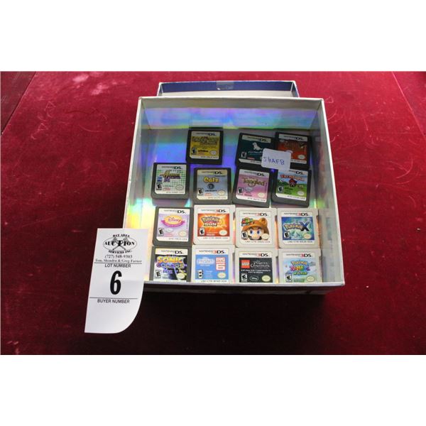 15-Nintendo DS Games - 15 X $