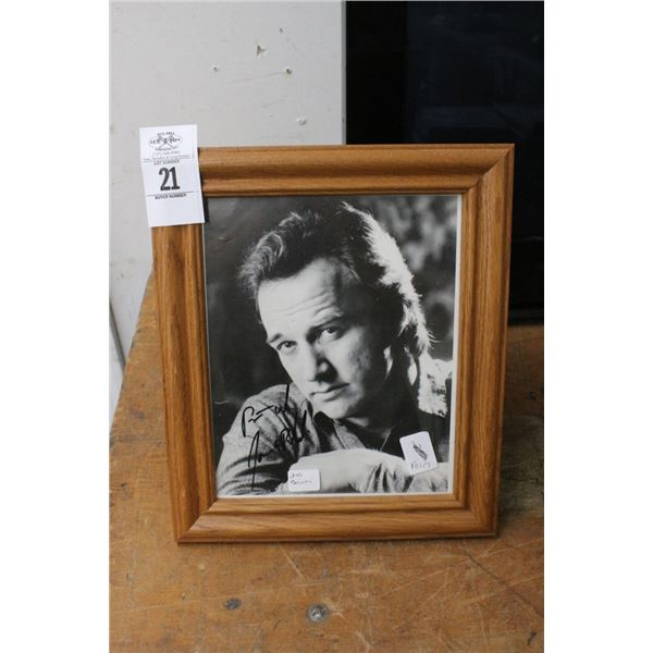 Jim Belushi Autographed Framed Photo