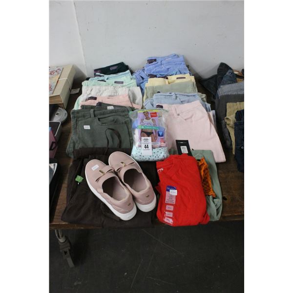 Asst. Denim Jeans/Shorts/Shirts/Shoes