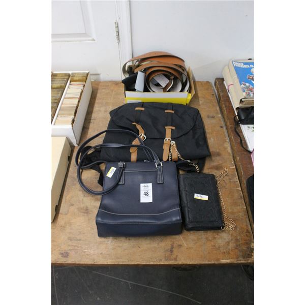 Ladie's Butterfly Clutch/Purse, Carry Case, Belts, Accessories