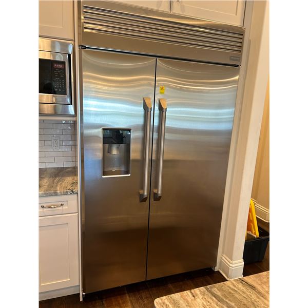 Monogram ss 4' x 8' Oversized Ref/Freezer *MUST BE REMOVED BY MARCH 31*