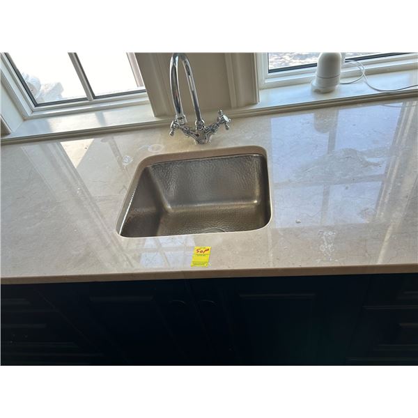 Upstairs Media Room Beige Quartz Top Counter/Sink/Cabinets *MUST BE REMOVED BY MARCH 31